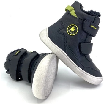 Protetika chlapecké zimní boty Barefoot TARIK černá