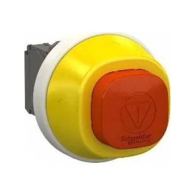 Electric Harmony XB5 Complete Emergency Stop Button E. Stop Illuminated Ttr 24V W/R 1Z XB5AS84W3B5