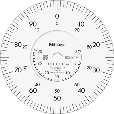 Mitutoyo Úchylkoměr číselníkový analogový 100/0-30/001mm nárazuvzdorný mitu-3052ab-19