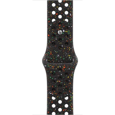 Каишка Apple - Nike Sport Band, Apple Watch, 42 mm, M/L, Midnight Black (mgaf4zm/a)