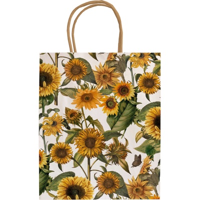 Dárková papírová taška Sunflowers