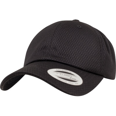 Urban Classics Шапка с козирка Honeycomb Dad Cap black one sizeUB-6245HC-00007 - Черен, размер one size