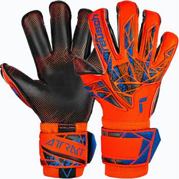 Reusch Attrakt Gold X Evolution GluePrint вратарски ръкавици hyper orng/elec blue/blck