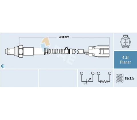 Lambda sonda FAE 77644