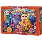 Castorland 3000-piece Flower Owl Meeting Puzzle C-300723-2