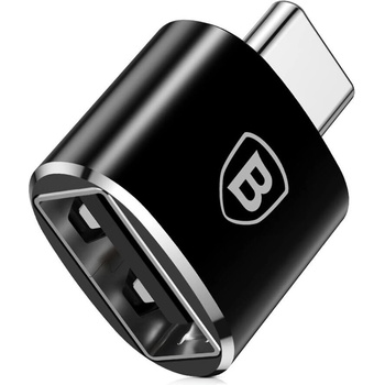 Baseus Преходник Baseus Mini, USB F към Type-C, OTG, Черен - 40397 (40397)