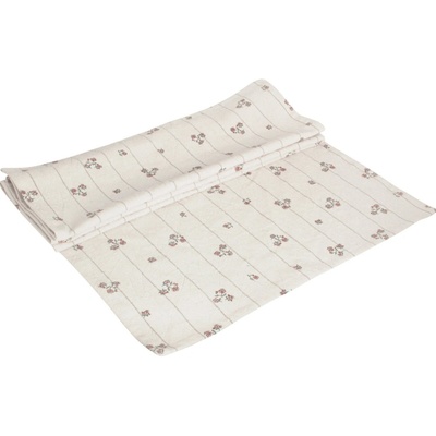 Strömshaga Bavlněný běhoun na stůl Tilda White 50x150 cm