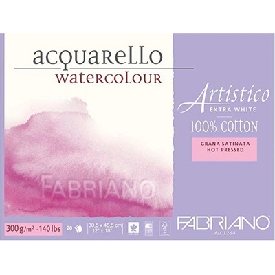Fabriano Akvarelový blok Artistico HP300