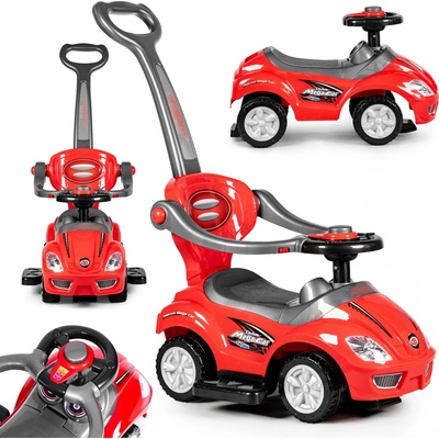 MULTISTORE Deluxe 3v1 červené