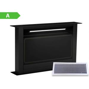 Klarstein Victoria Downdraft абсорбатор| 60 см | A | 8 нива + boost |до 713, 8 м³/ч | 120 W (CGCH3-Vic. Downdr-60B) (CGCH3-Vic.Downdr-60B)