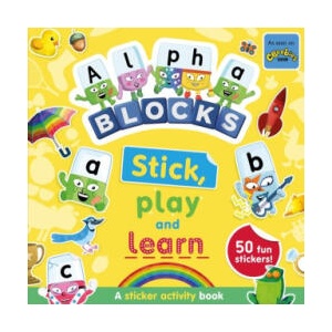 Alphablocks Stick, Play and Learn: A Sticker Activity Book | Sweet Cherry Publishing (ISBN: 9781802630732)