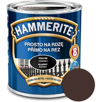 Hammerite 2,50L, hladký tmavě hnědý