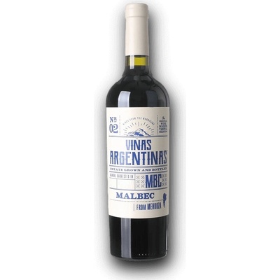 Vino Argentinas Malbec 2024 Nr. 2 13% 0,75 l (čistá fľaša)