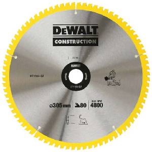 DEWALT - Режещ диск 305х30 мм, 80 зъба DT1184 (DT1184)
