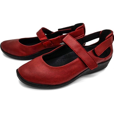 Arcopedico dámské polobotky 4053-0425 červená vínová