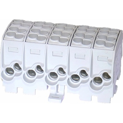 Simet Distribuční blok - odbočka Al/Cu SCB 25-5X (80150) SIMBLOCK šedý 81500002