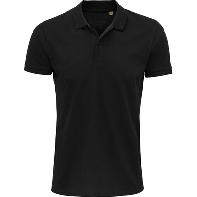 Soľs PLANET men pánská polokošile SL03566 černá