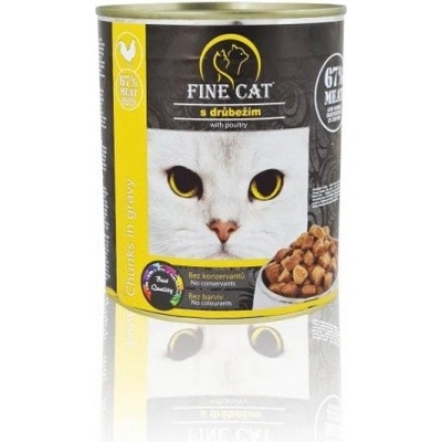 Fine Cat pro kočky s Drůbežím 830 g