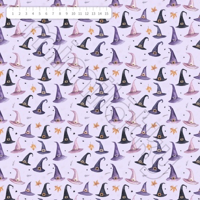 Čarodějné klobouky lila úplet by MIMI [supreme]