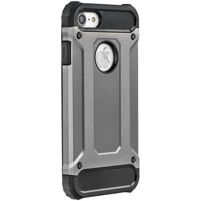 Forcell Противоударен Хибриден Калъф за Huawei P8 Lite, Forcell Armor Case, Сив (5901737851413)