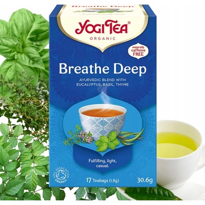 Yogi Tea Bio Dýchat zhluboka 17 x 1,8 g