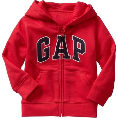 Gap 625776-00 Dětská mikina Gap logo Červená