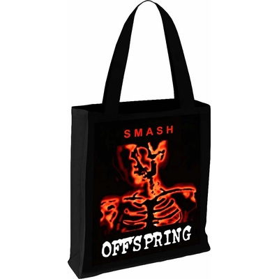 RukaHore Taška The Offspring Tote Bag: Smash Black Čierna