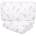 Sensillo Бебешки спален комплект от 2 части Sensillo - Зелени клонки, 100 х 135 cm (SILLO-437946)