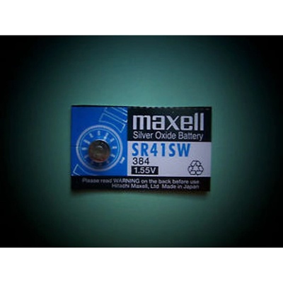 Maxell Батерия сребърна Maxell SR, SR41SW, 1.55V, 1 бр (MLBSSR41SW)