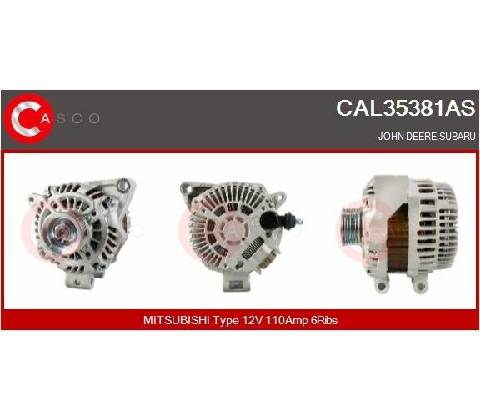 Generátor CASCO CAL35381AS