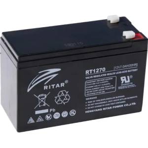 Ritar Оловна Батерия (RT1270) AGM 12V / 7Ah - 151 / 65 / 94 mm терминал2 RITAR (RITAR-RT1270)