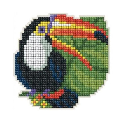 Collection D'Art Collection D`art - Фигура с диамантена мозайка и магнит - Тукан (DCM048)