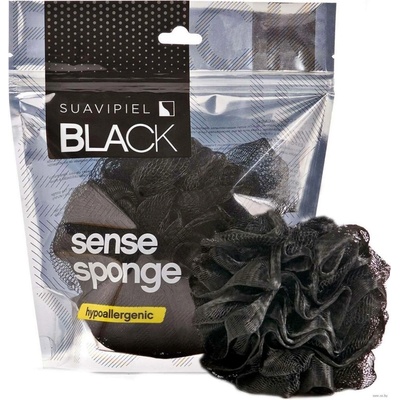Suavipiel pánská smyslná houba na mytí Black Sense Sponge – Sleviste.cz