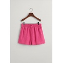 Gant Relaxed linen shorts fialová