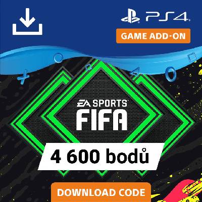 PlayStation FIFA 21 - 4600 FUT Points CZ