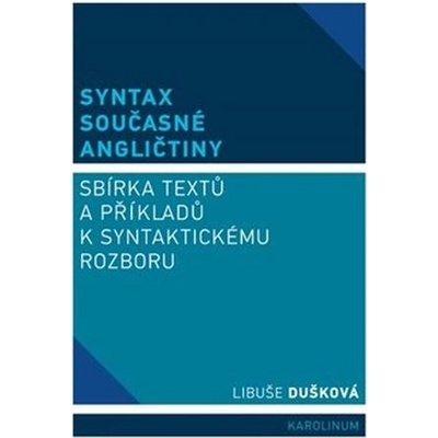 Syntax současné angličtiny