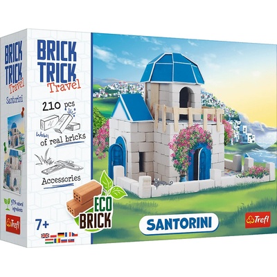 TREFL BRICK TRICK Travel: Santorini M 260 ks
