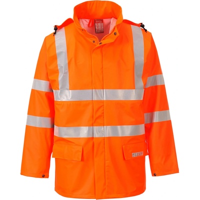 Portwest FR41 SEALTEX FLAME HI VIS Nehorľavá bunda Fluorescenčno oranžová