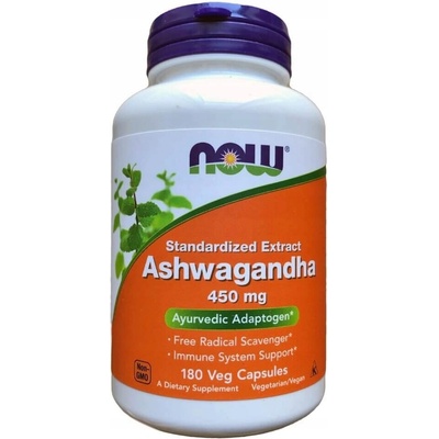 Now Foods Ashwagandha 450 mg 180 kapsúl