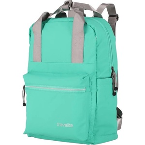 Travelite Basics Canvas Backpack Green