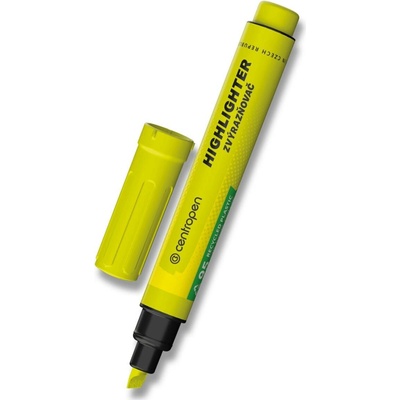 Zvýrazňovač Centropen Highlighter 8552 žlutý – Zbozi.Blesk.cz