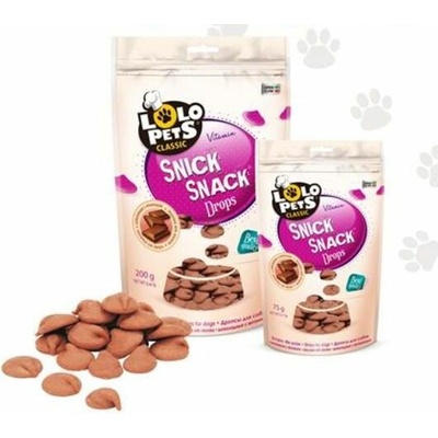 Lolo Pets klasické čokoládové kapky s vitamíny 75 g