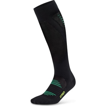 CEP Мъжки компресионни чорапи CEP Pro Run Ultralight Socks Tall Compression socks - Black - размер V (201-9118-0113)