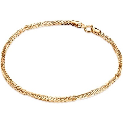 Savicki náramek dvoubarevné zlato B-LPE-LO-00150-19-585-ZB