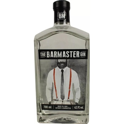 The Barmaster Gin 42,9% 0,7 l (holá láhev)