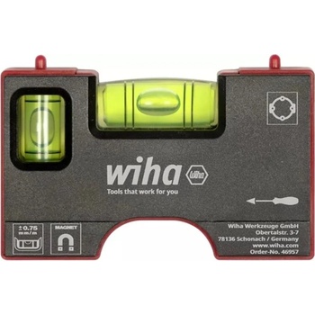 Wiha Мини нивелир за гнезда, магнитен, 80 мм, джобен, 46957 (46957)