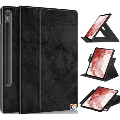 Samsung Galaxy Tab S10 FE Rotary Stand Cover Кожен Калъф и Протектор