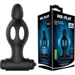  Вибриращ анален разширител, 11, 8см. - Mr Play Anal Plug (D-226639)
