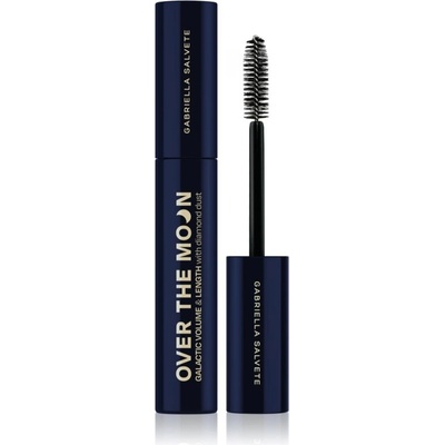 Gabriella Salvete Over The Moon objemová a prodlužující řasenka s diamantovým práškem Black 9,5 ml