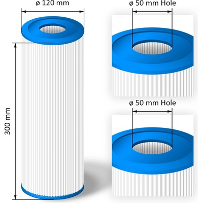 Crystalline Pool Spa Filter Filtrační kartuše SC821